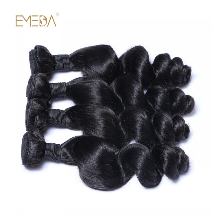 Wholesale Remy Human Hair China Weft Hair Extensions Factory Price Thick Hair LM325